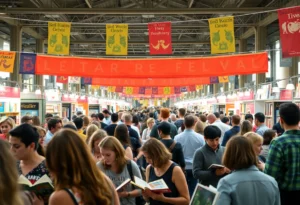 Diverse group of writers and attendees at the Foreword Literary Festival in Dallas
