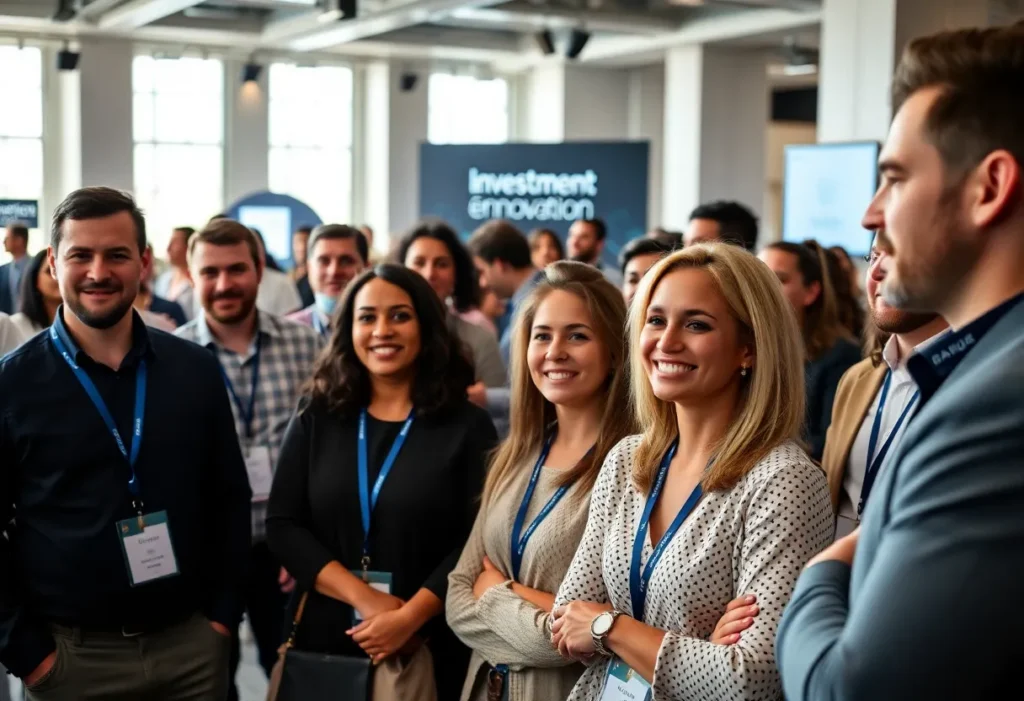 Entrepreneurs during the IV Capital launch event in Dallas