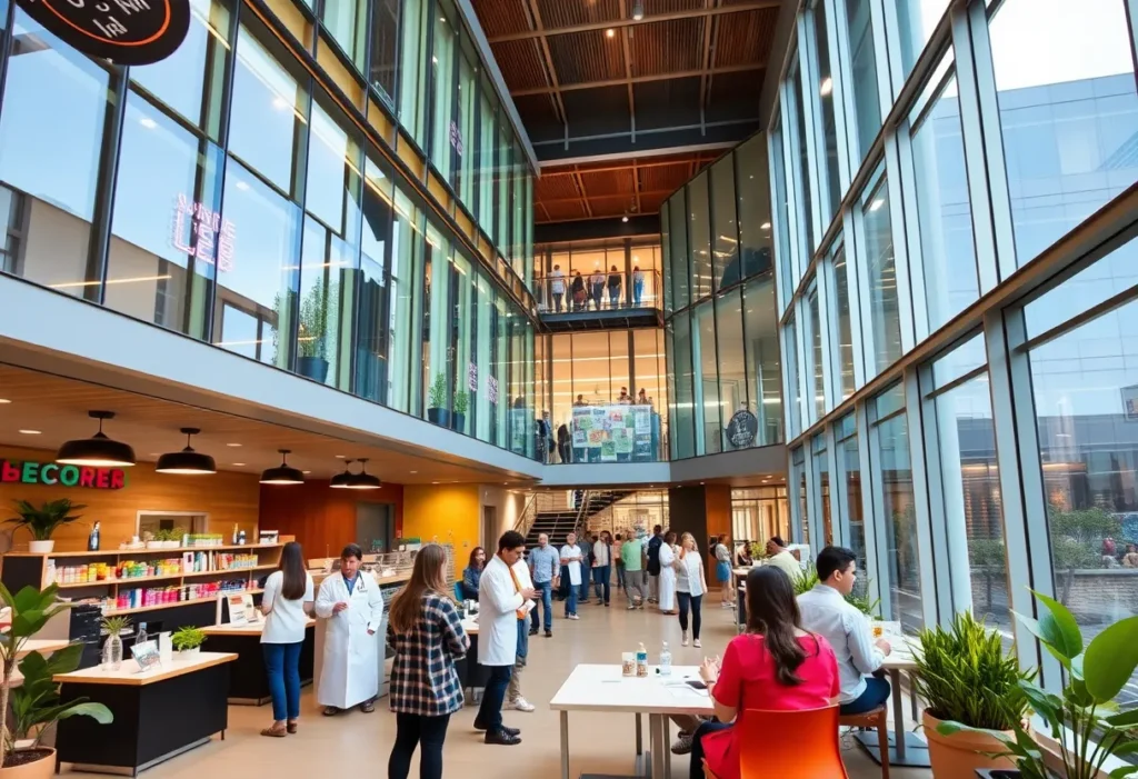 Life science innovation hub activity at Pegasus Park