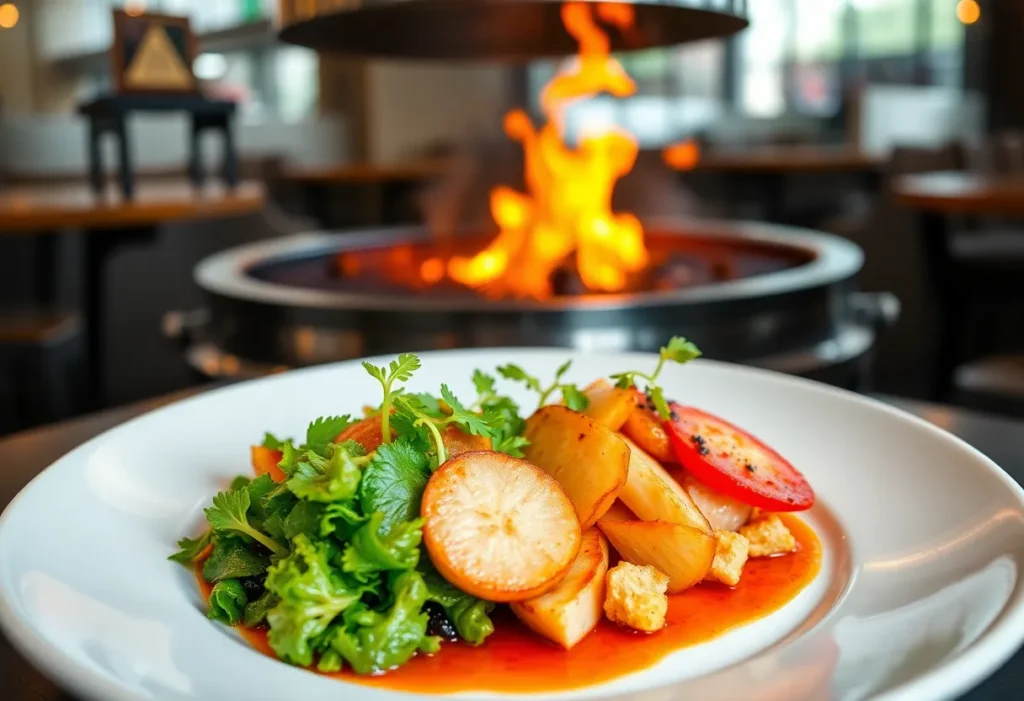 Delicious dish from Meridian Restaurant in Dallas