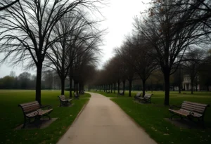 Pirrung Park area where the tragic incident occurred