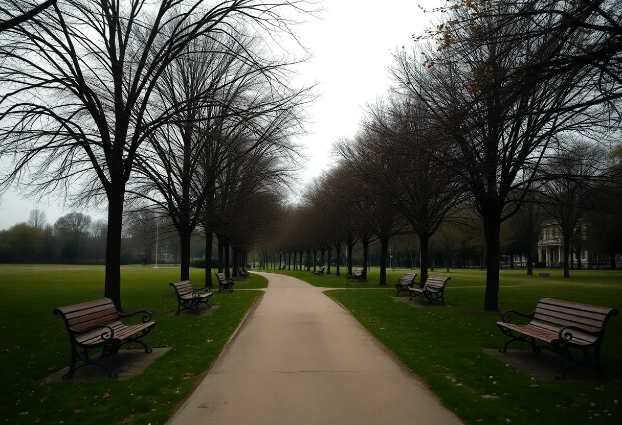 Pirrung Park area where the tragic incident occurred