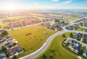 Rendering of Rio Claro housing development in Fort Worth