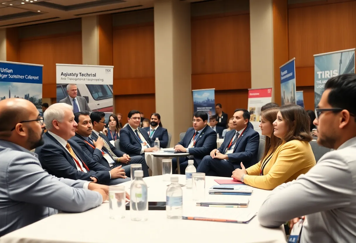Leaders at the Southern Dallas Innovation Summit discussing transportation innovations