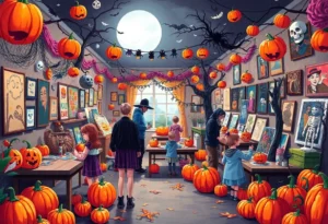 Halloween-themed workshops at Eclectika Gallery