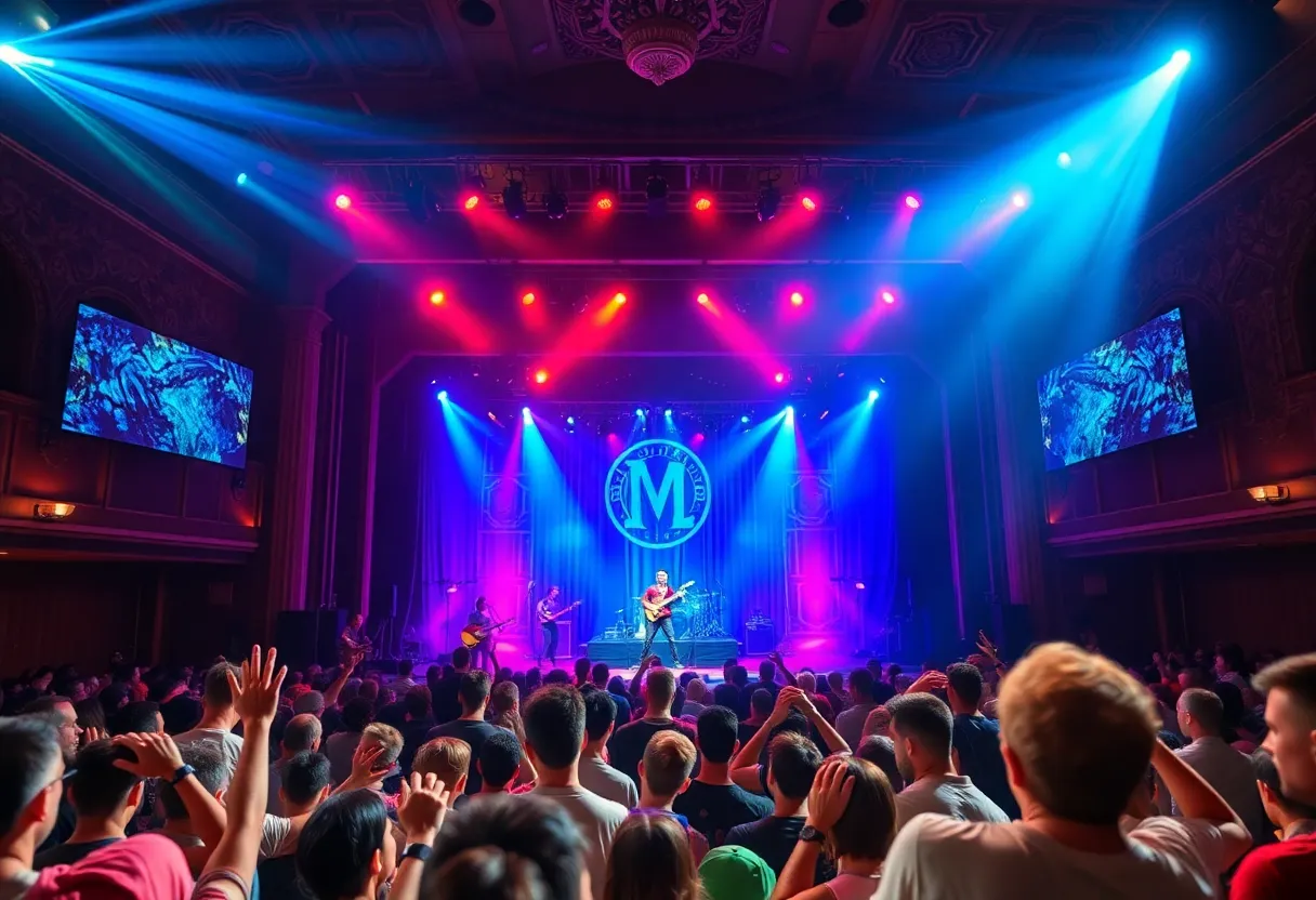 Audience enjoying Steven Wilson's concert