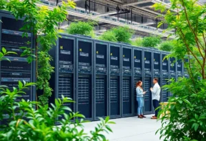 Expansion of AI data centers in Texas with modern technology