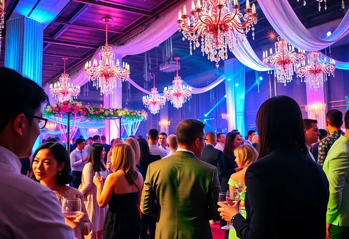 Elegant gala event at The Virgin Hotel Dallas