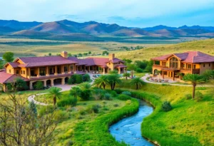 Illustration of the Waldorf Astoria Texas Hill Country Resort in Fredericksburg