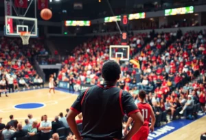 Washington Wizards players celebrating after their victory against the Dallas Mavericks