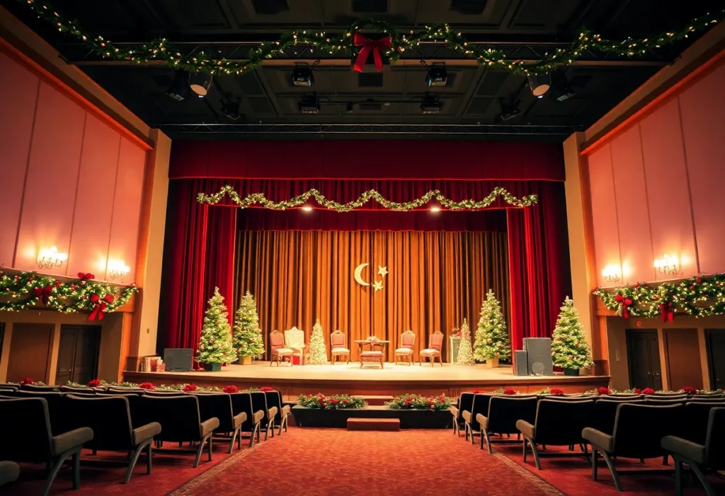 Scene from A Christmas Carol stage production at Dee & Charles Wyly Theatre