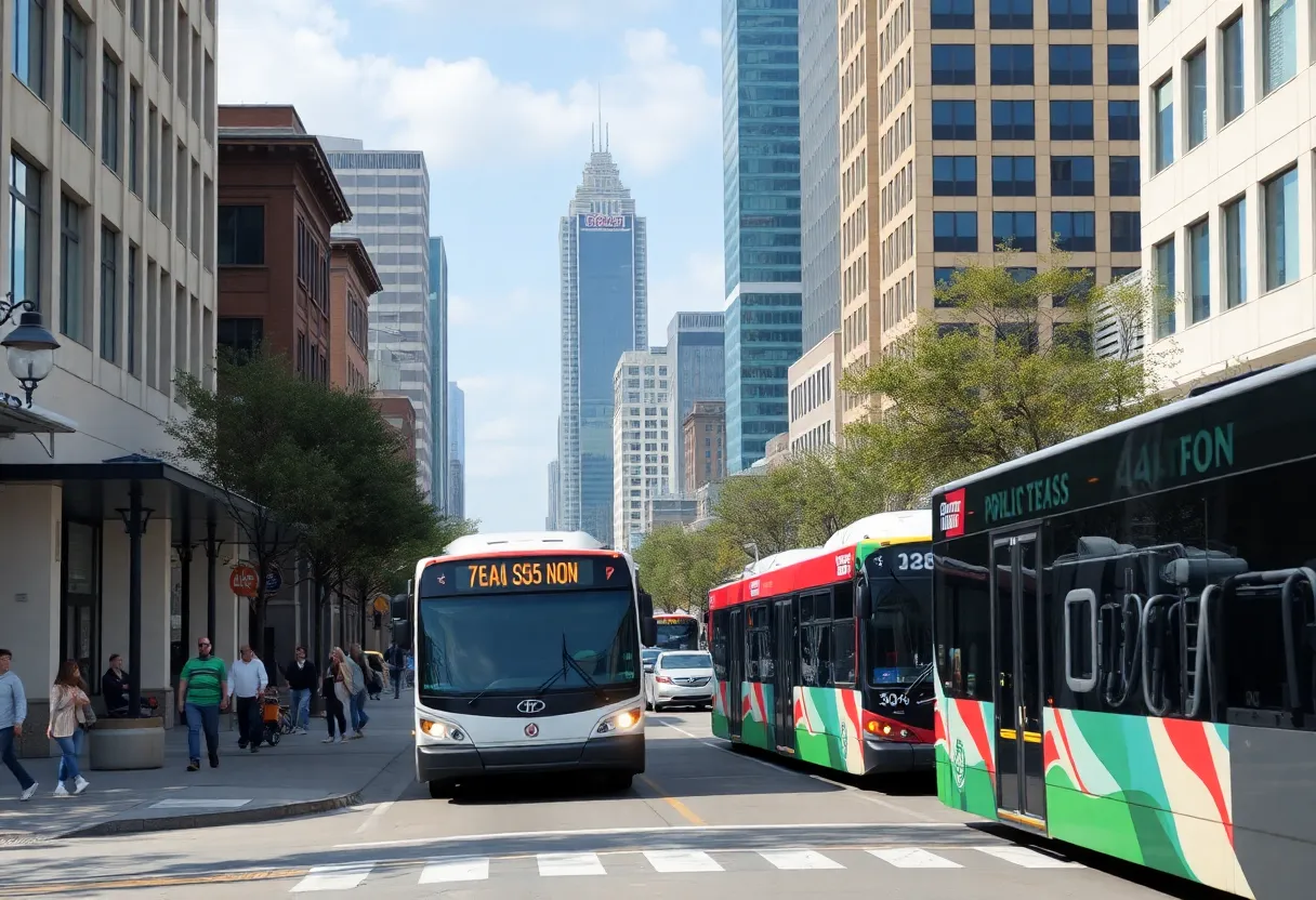 Public transit in Addison Texas