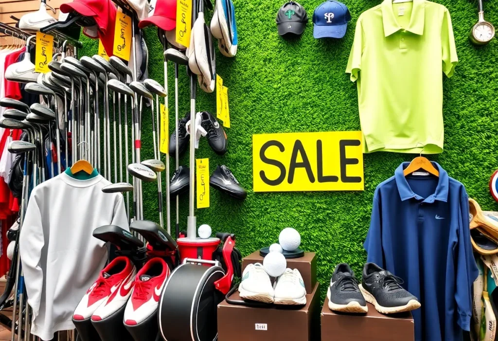 Golf equipment and apparel on sale during Amazon Prime Day