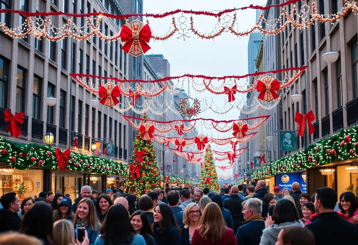 People enjoying holiday performances in Dallas-Fort Worth.