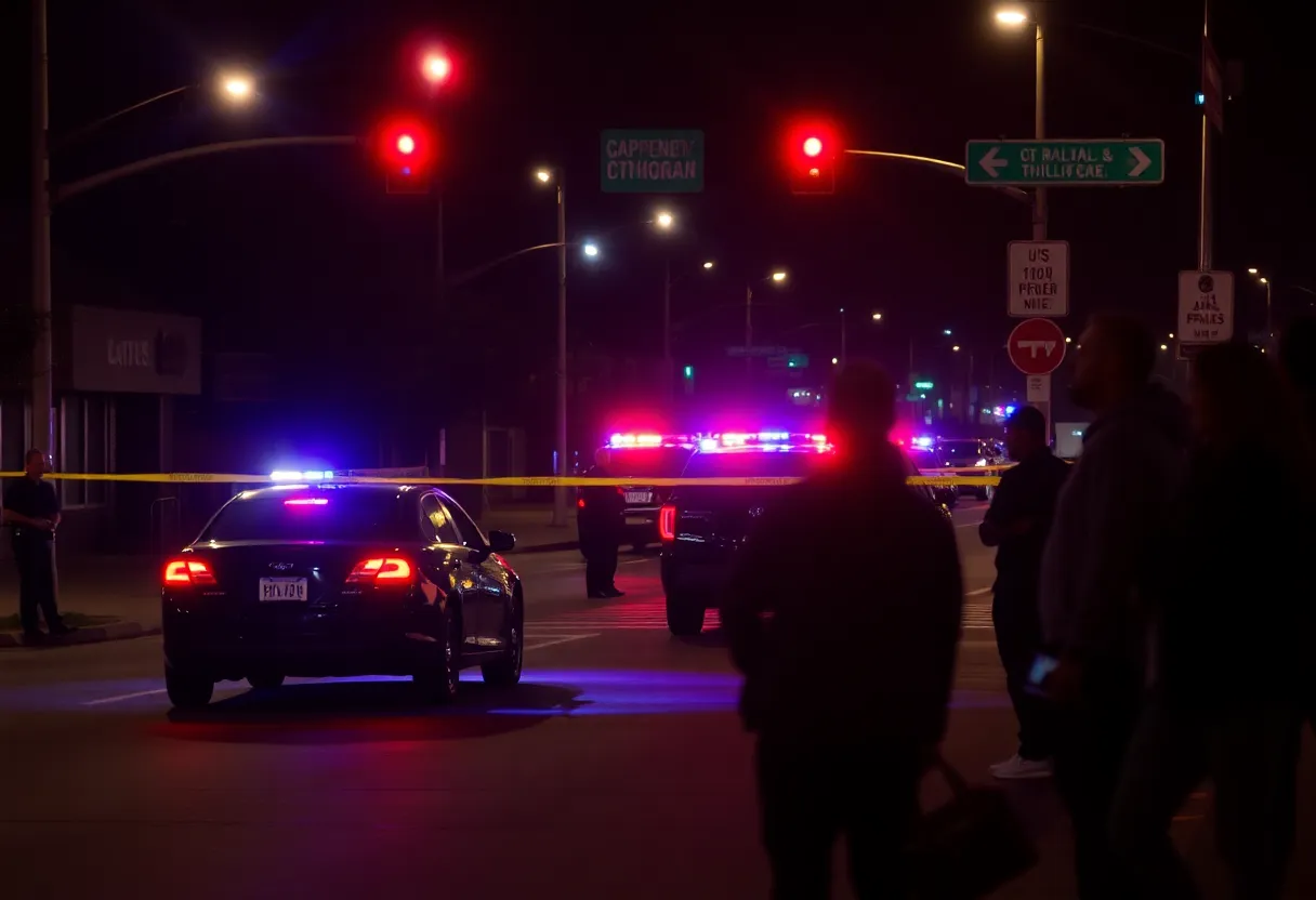 Police investigate shooting scene in Dallas