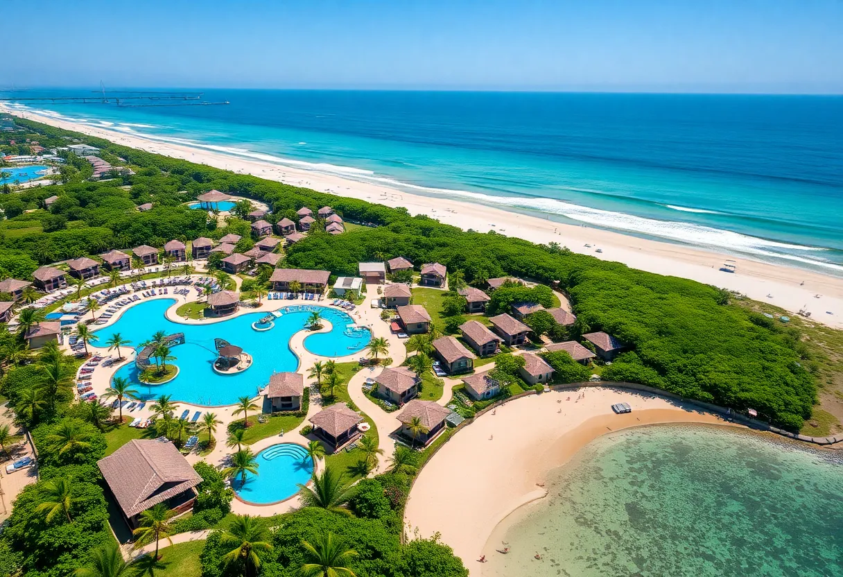 Concept image of Margaritaville Beach Resort in Galveston