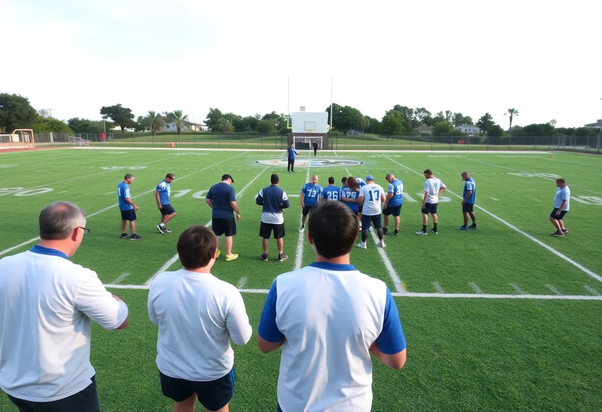 Image symbolizing mental health awareness in the sporting community.