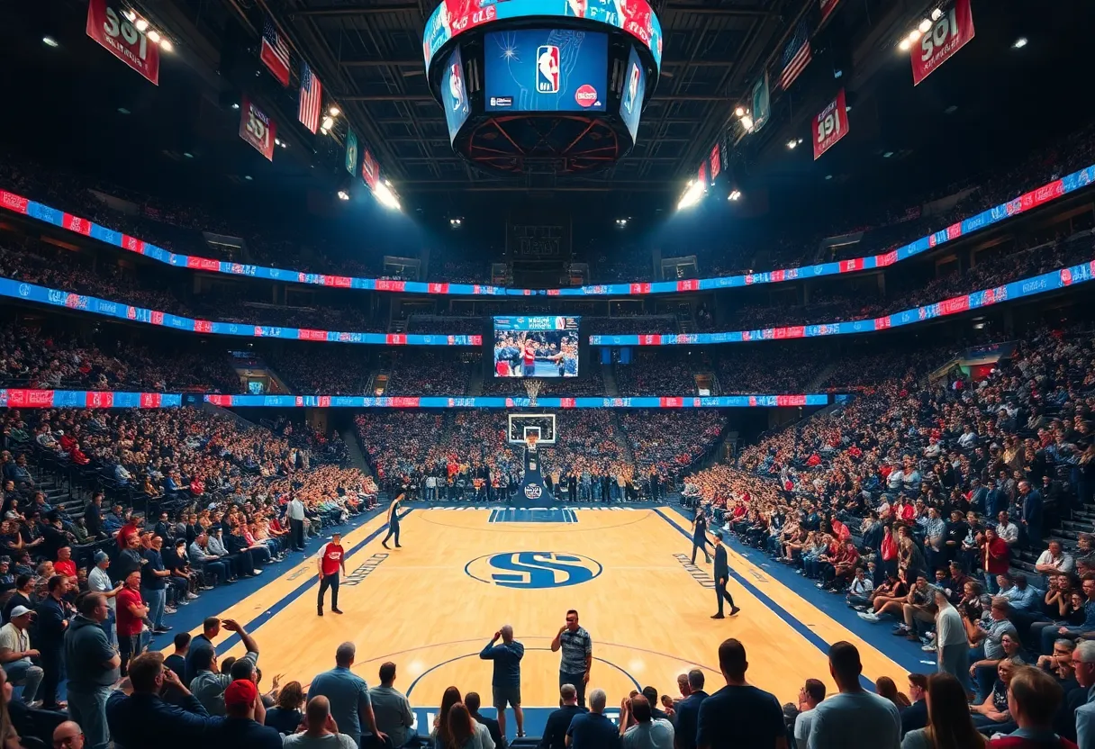 NBA teams Lakers and Mavericks competing in a high-stakes game