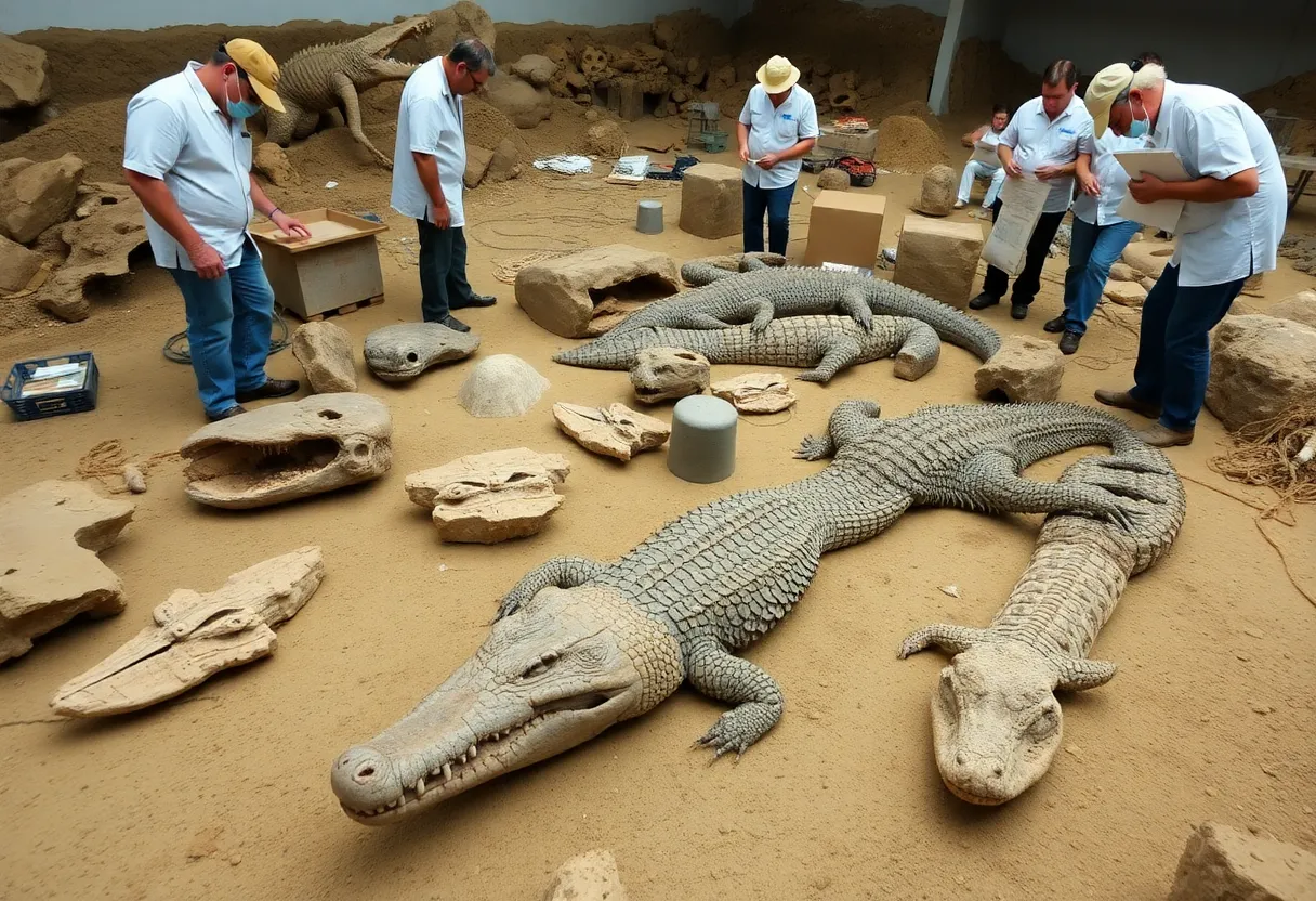 Paleontologists uncovering fossils in Dallas-Fort Worth area