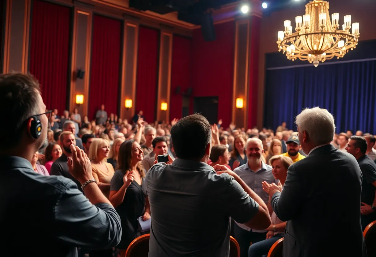 Dynamic live event featuring Phil Rosenthal at a theater