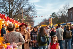 Families enjoying Thanksgiving events in Dallas-Fort Worth