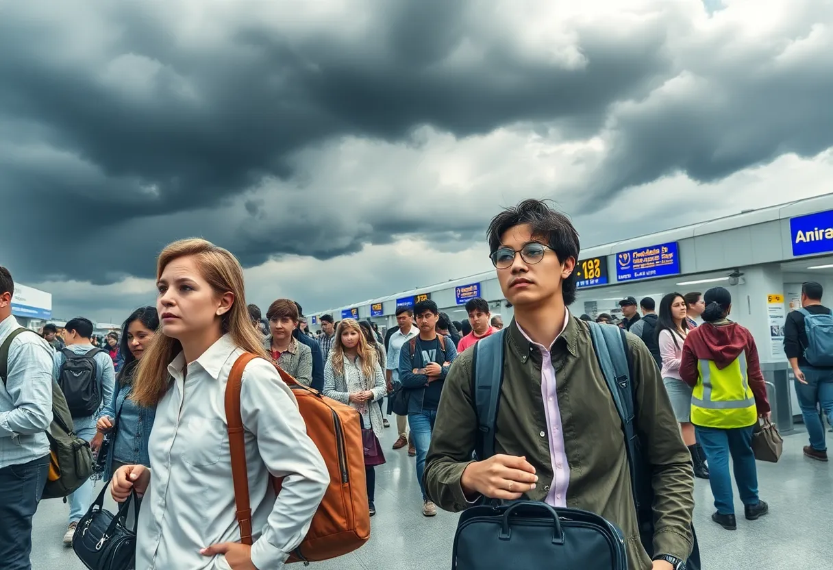 Travelers at Dallas airport affected by severe thunderstorms