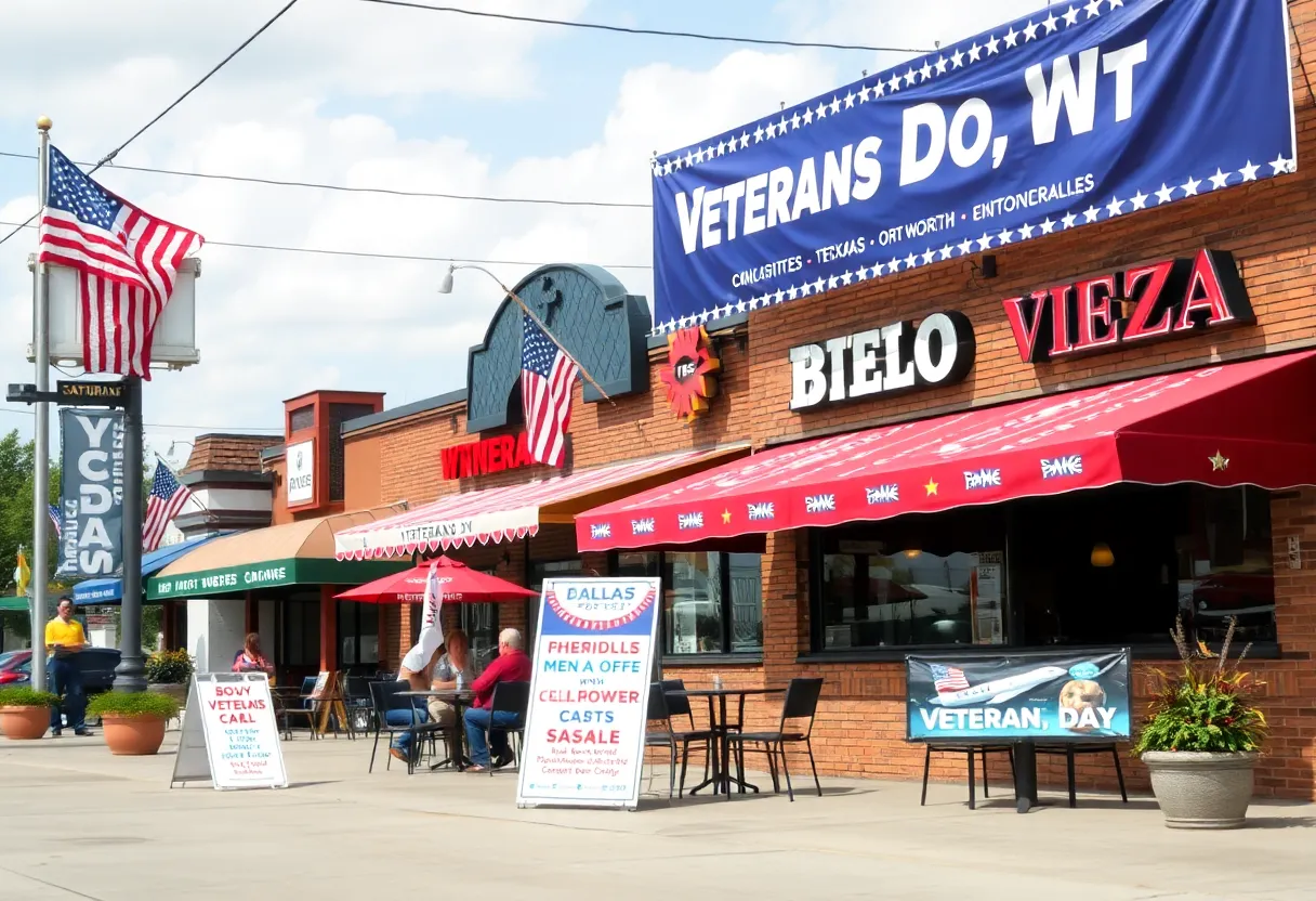 Restaurants in Dallas-Fort Worth offering special Veterans Day meals