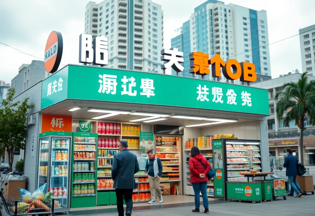 Modern 7-Eleven convenience store showcasing community engagement.