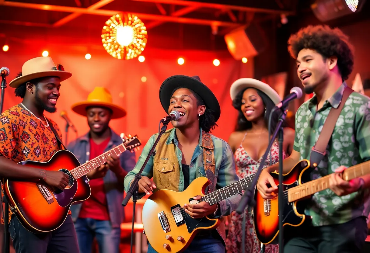 AI-generated music artists performing in Dallas