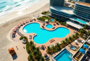 Rendering of the Cannon Beach resort in McKinney, Texas