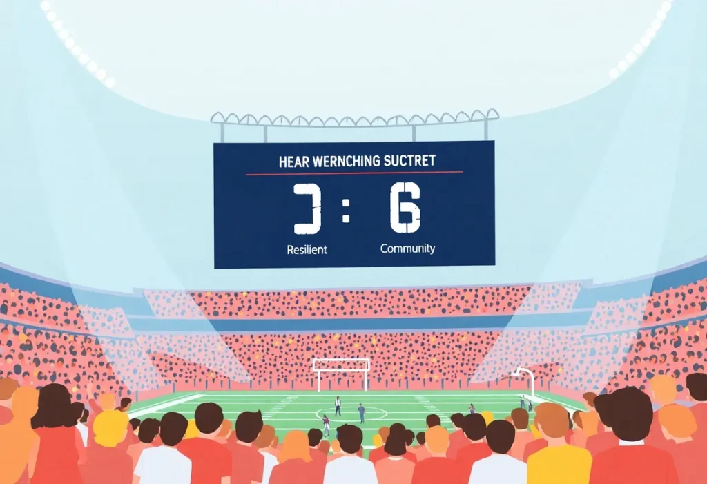 Football stadium during Kansas City Chiefs game.