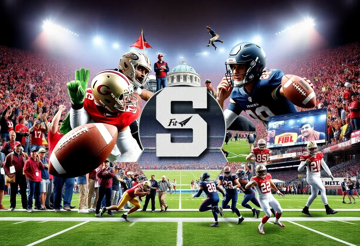 A visual representation of the financial dynamics in college football, showcasing investment opportunities and fan engagement.