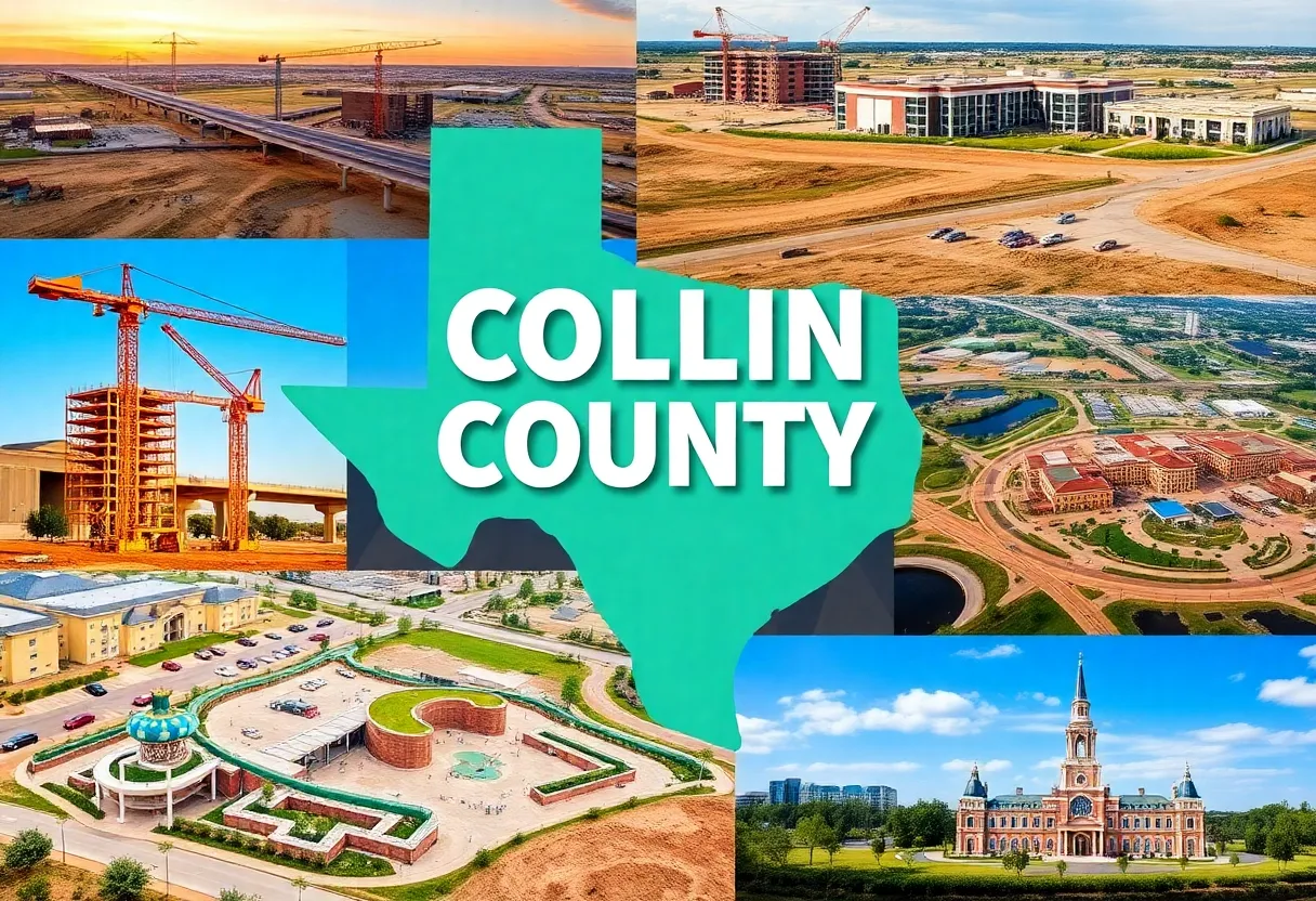 Overview of major projects in Collin County, Texas