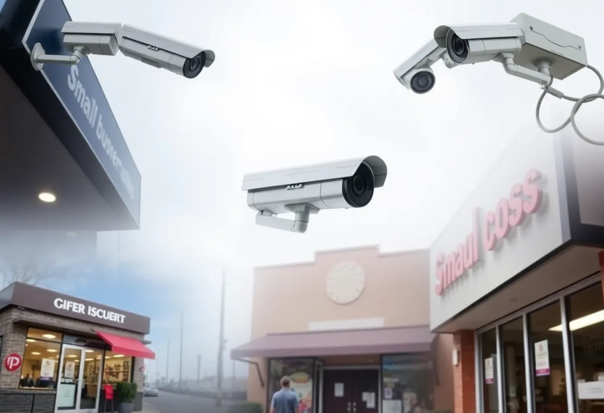 Enhanced security measures at Dallas small businesses.