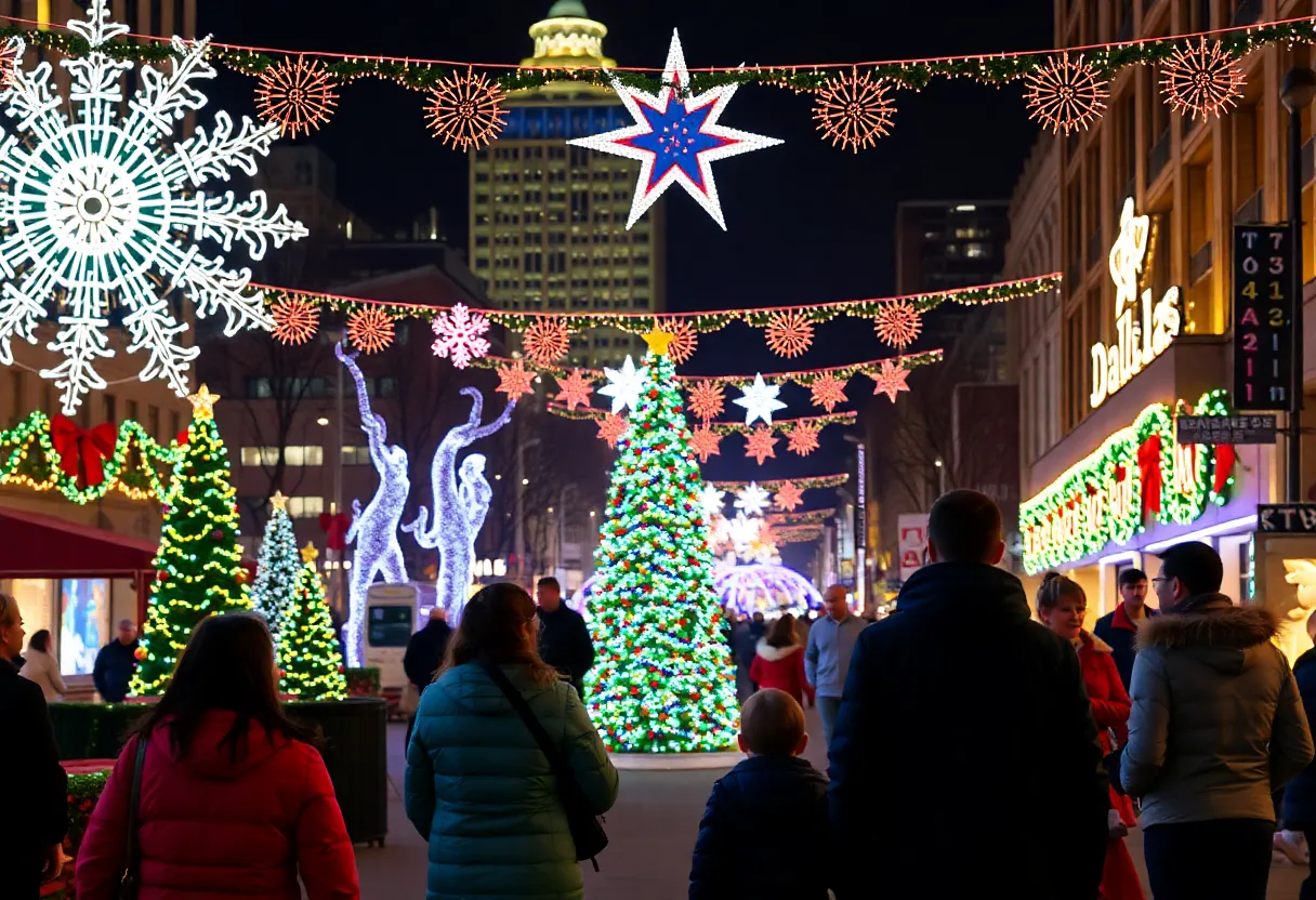 Festive events in Dallas during the holiday season