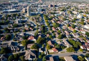 A view of Dallas neighborhoods illustrating housing diversity