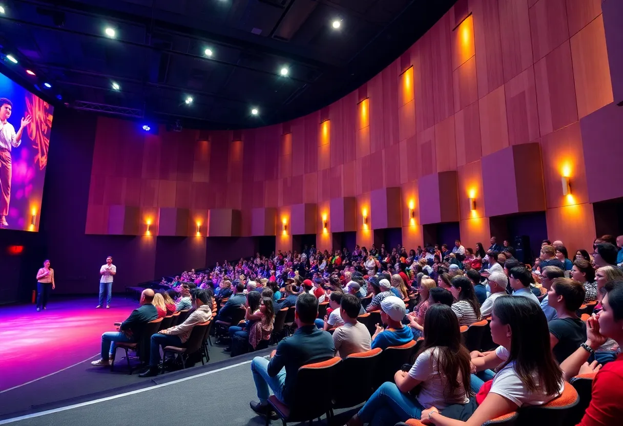 Dallas Theater Center stage with diverse performers