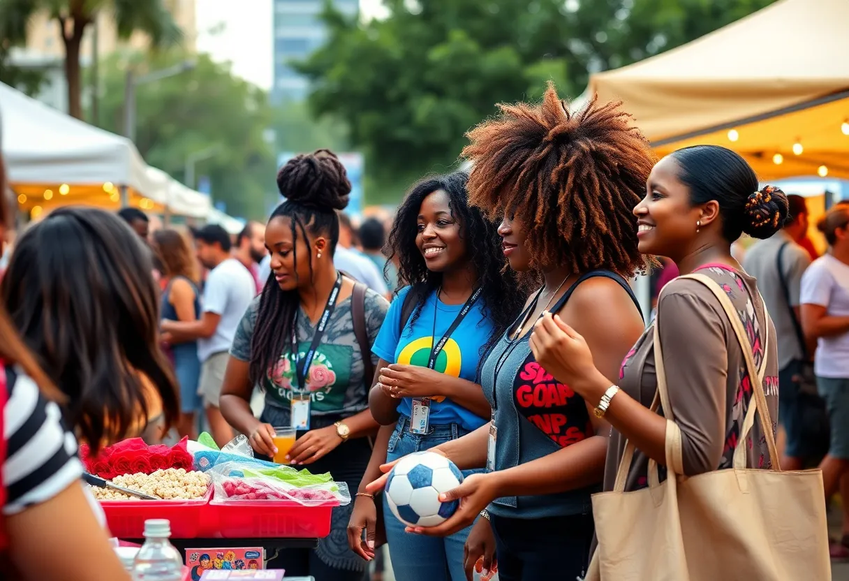 Women entrepreneurs in Dallas preparing for the FIFA World Cup