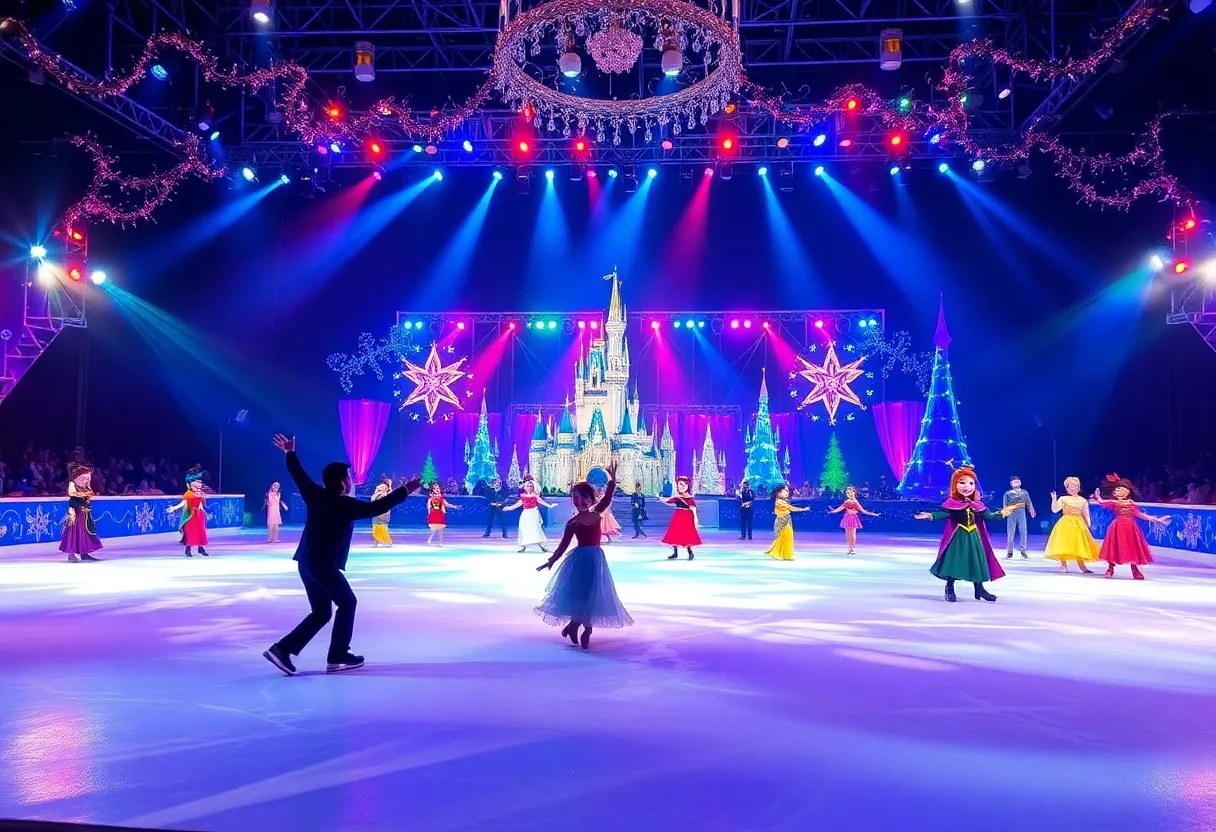 Disney On Ice performance at American Airlines Center.