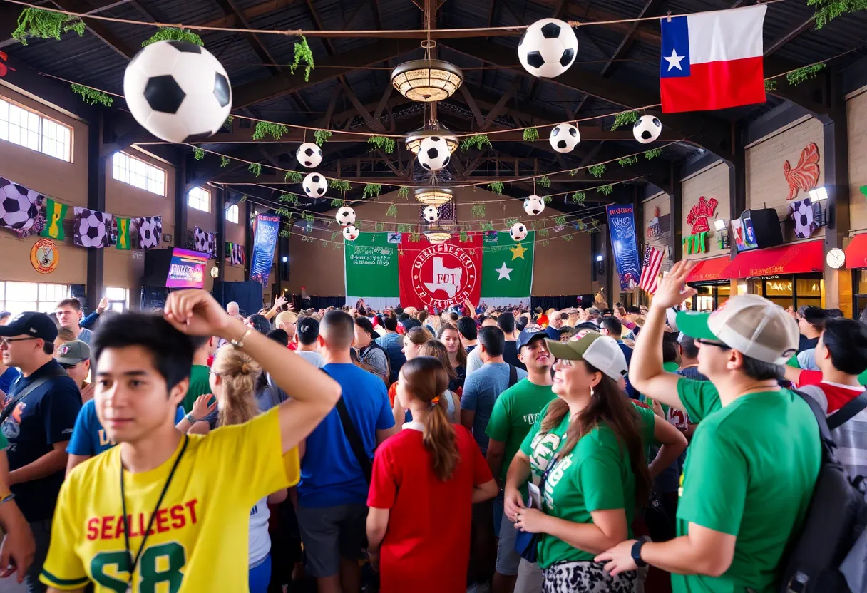 Community celebration at the FIFA World Cup 26 Draw Party in Fort Worth