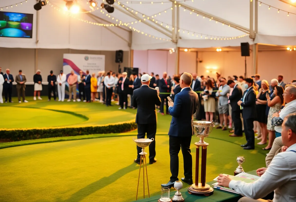Golf Course Awards Ceremony at Emirates Stadium