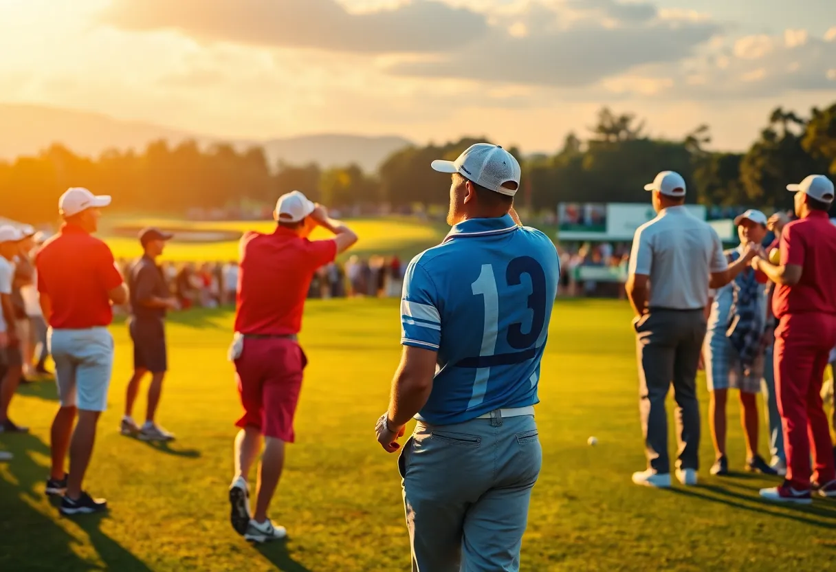 Golf tournament at Tiburon Golf Club