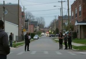 Community members discussing the impact of gun violence in Dallas