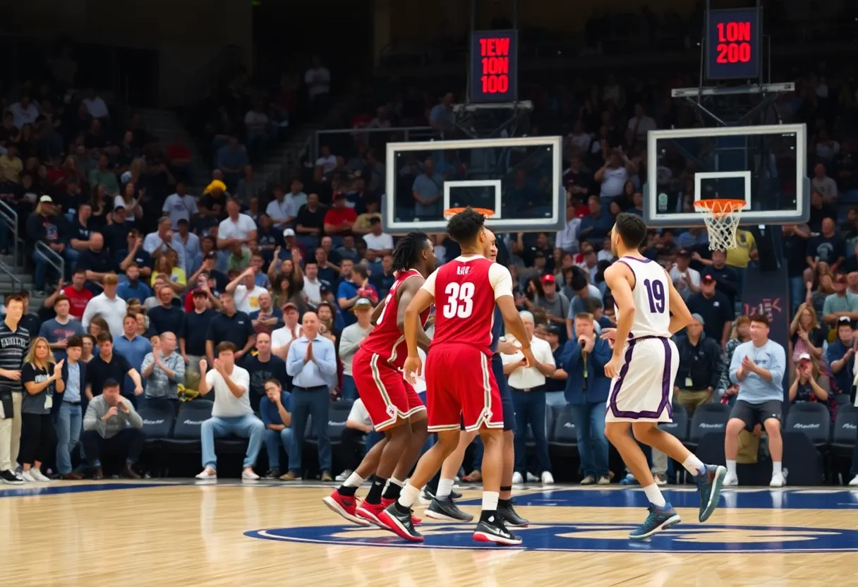 Dallas Mavericks playing against Portland Trail Blazers in an NBA game.