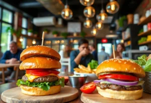 New Hopdoddy Burger Bar location with gourmet burgers and dining options.