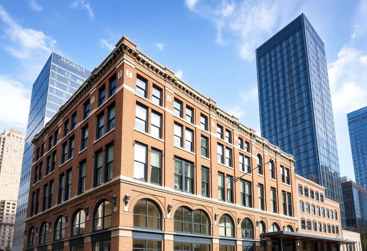 Historic Purse Building facade in Dallas