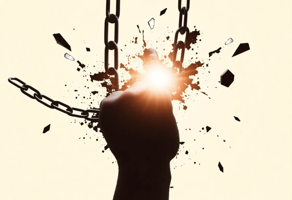 Symbolic representation of resilience against oppression