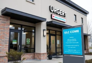 Exterior view of Swift Health Medical Group urgent care clinic