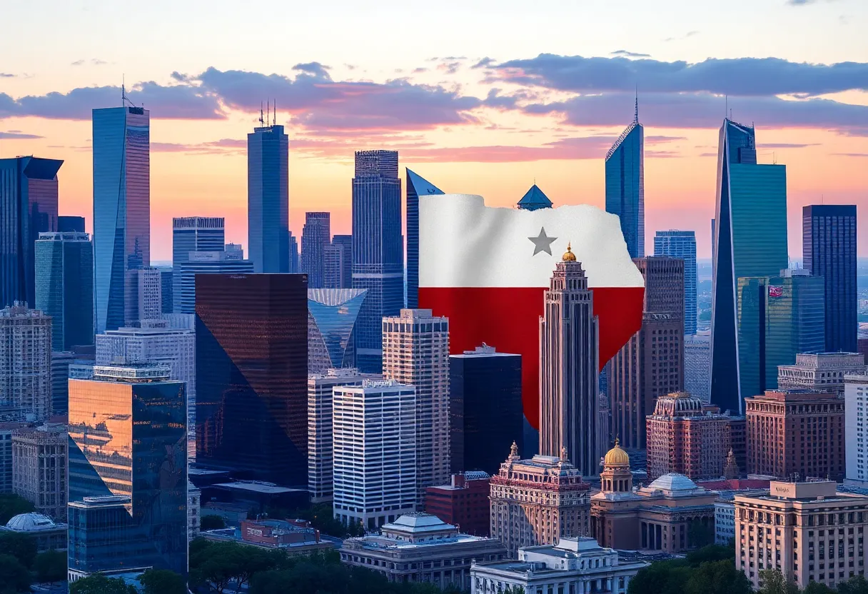 Cityscape of Houston and Dallas representing Texas property tax compliance investigation