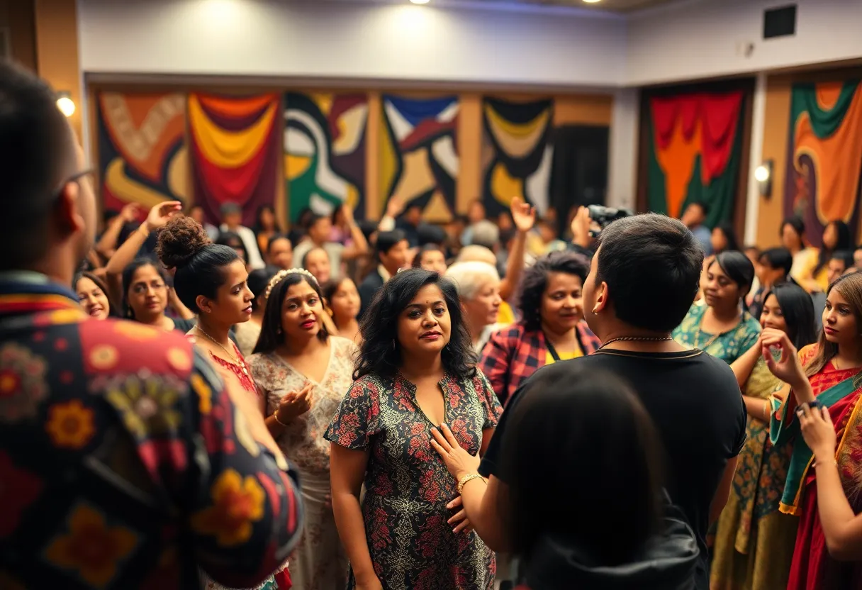 Performers showcasing their talents at the Texas Talent Showcase